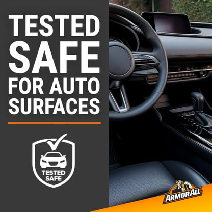 Armor All Streak-Free Original Protectant Spray, Car Interior Cleaner, 28oz | Car cleaning spray, dashboard cleaner for car interior safe on vinyl, rubber, plastic; apply with cloth, not for controls - size: 28 Fl Oz (Pack of 1)