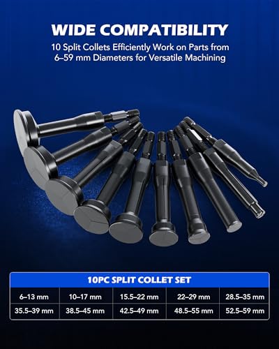 Orion Motor Tech Blind Hole Collet Bearing Race and Seal Puller Extractor Kit, Slide Hammer Pilot Insert Inner Bearing Removal Tool Set, 16 Pieces - color: blue