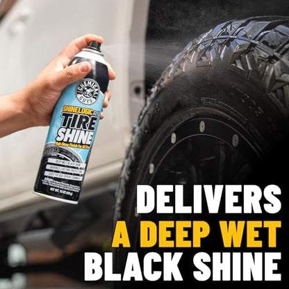 Chemical Guys, Shine Logic High-Gloss Tire Shine Dressing, Black, 1 Gallon