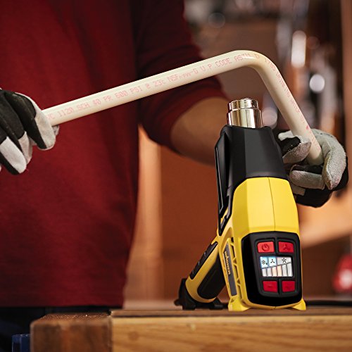 Wagner Spraytech 0503063 FURNO 500 Variable Temp Heat Gun, 2 Nozzles & 12 Temperature Settings Ranging 150°F-1200°F, Electric Heat Gun for Paint Removal, Bending PVC, Crafts and More - size: FURNO 500