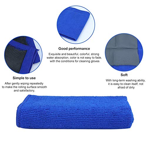 Car Clay Towel,30cm x 30cm Detailing Clay Bar Cleaner Microfiber Auto Wash Bar Cleaning Tool Detailing Polishing Clay Bar - size: #B
