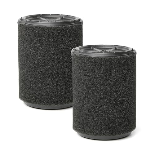 CRAFTSMAN CMXZVBE38778 Genuine 5-20 Gal. Wet Application Wet Dry Vac Filter | Fits Most 5 to 20 Gallon CRAFTSMAN Shop Vacuums, Easy Installation, Designed for High-Volume Liquid Pick-ups, 2-Pack - size: 2-Pack, style: Wet Application