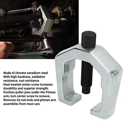 Durable Tie Rod End and Pitman Arm Puller - Universal 34mm Chrome Vanadium Steel Tool for Efficient Auto Repairs on Cars and Light Trucks!
