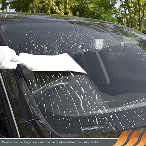 EHDIS Window Tint Bulldozer Squeegee Scrubber Paddle Squeegee, Long Handle Flat Glass Bulldozer Tint Tool for Car Front Windows Rear Glass Cleaning, Auto Window Tinting Car Glass Film Installation