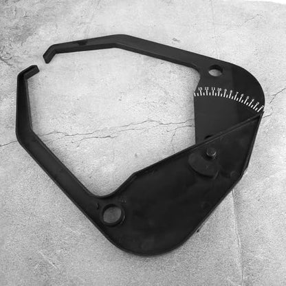 Wheel Balancer Caliper Tool - Rim Width Measuring Gauge for Tire Balancing, Portable ABS Plastic Tire Scale with Raised Numbers