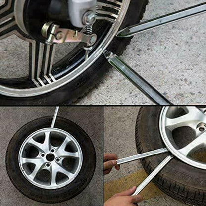 Tire Iron Spoons Changing Tire Lever Bar Set Repair Tool，for Tyre Changing of Remover Metal Steel for Motorcycle Bike Scooter Bicycle Mower
