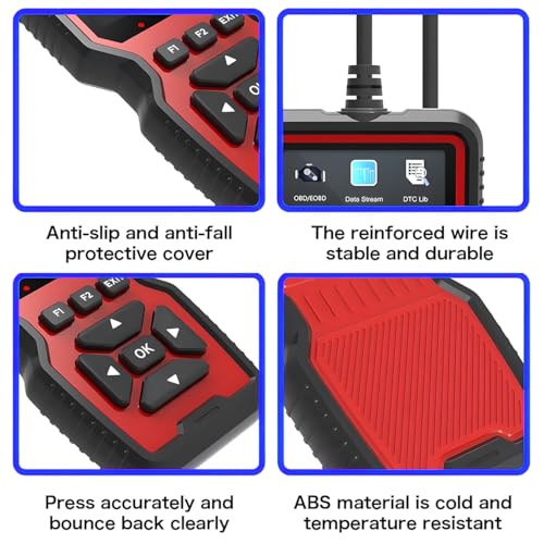 BESULEN Car OBD2 Scanner, V519 Auto Code Reader, Car Diagnostic Scan Tool Vehicle Check Engine Light Analyzer, Professional OBDII Mechanic Diagnostic Code Reader Tool for Check Engine Light