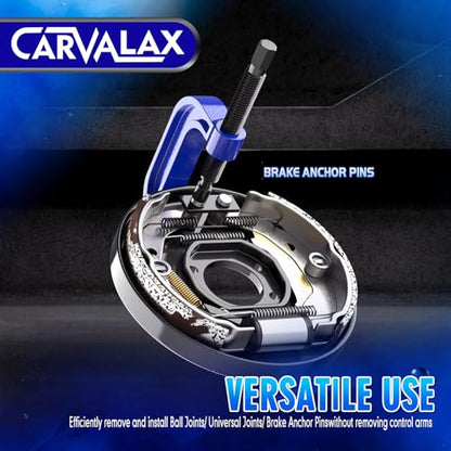 CARVALAX 10-Piece Ball Joint Press Kit | Ball Joint Removal Tool Kit w/Universal Adapters and Sockets for Most 2WD/4WD Cars, Trucks and SUVs - size: 10PC