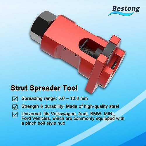 Strut Spreader Tool 5.2-10.8mm for Suspension & Shock Removal | Expands suspension clamps from 5.2-10.8mm for faster strut and shock absorber removal on pinch-bolt hubs.