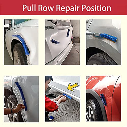 6PCS Glue Tabs Tooth Repair Kit, Dent Remover Tool for Car Paintless Dent Repair Tool Auto Dent Repair Tools Long Dent Repair Tools - color: Glue Tabs