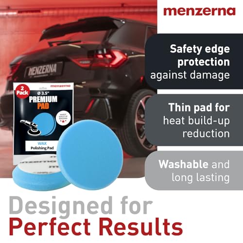menzerna Blue Wax Foam Pad 6" / 150 mm