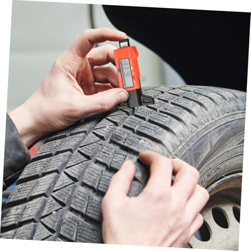Digital Tire Tread Depth Gauge Tire Tread Depth Ruler High Accuracy Measurement Tool for Vehicles