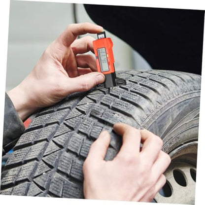 Digital Tire Tread Depth Gauge Tire Tread Depth Ruler High Accuracy Measurement Tool for Vehicles
