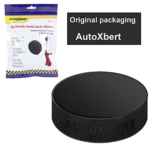 Bottle Jack Pad Adapter Rubber 29mm 1 1/8“ Hole Dia Recess On Bottom Jacking Point for 5-6 Ton Bottle Jacks Lift Car Damage Protection Universal - size: 29MM