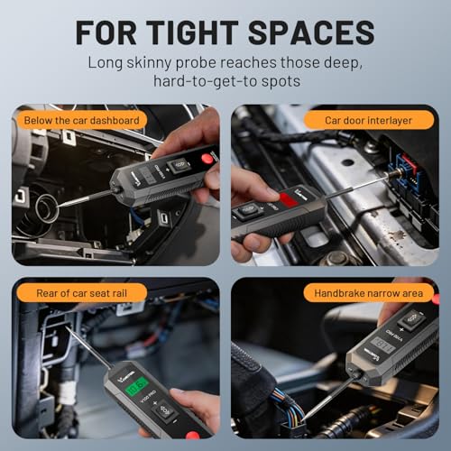 VDIAGTOOL V100 PRO Power Circuit Probe Tester, 6V-30V DC Multifunctional Car Test Light Automotive with Component Activation, Voltage, Continuity Test, Overload Protection for Car SUV RV Motorcycle