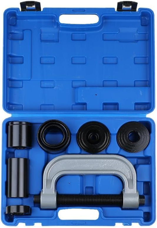 Ball Joint Removal Tool Kit,10PC Ball Joint Press Kit for Most 2WD 4WD Cars and Light Trucks (Blue) - color: blue