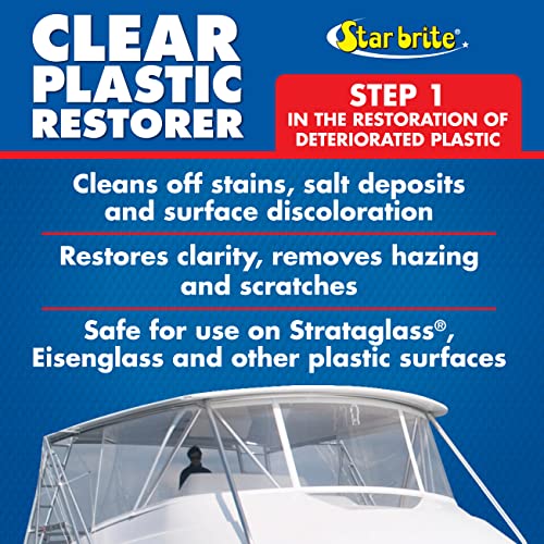 Star Brite Clear Plastic Restorer - style: Step 1 Clear Plastic Restorer