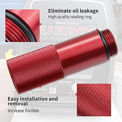 Fits for Honda EU2200i Generator Mess Free Oil Change Funnel and Magnetic Oil Dipstick Combo Kit