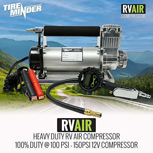 TireMinder RV AIR Compressor, Silver - style: RV Air