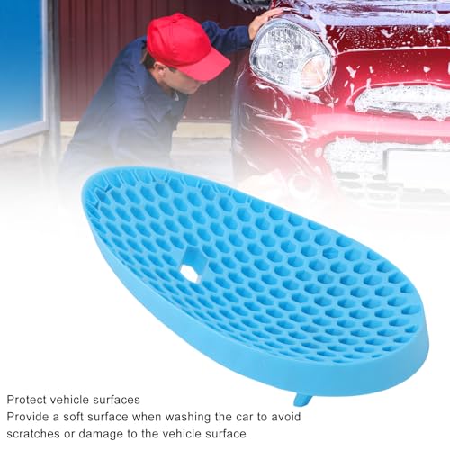 Efficient and Rugged Car Wash Bucket Insert for Dirt and Sediment Separation, Ideal for Auto Detailing (Blue) - color: Blue