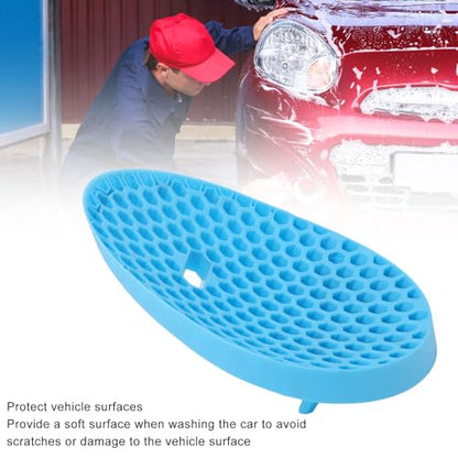 Efficient and Rugged Car Wash Bucket Insert for Dirt and Sediment Separation, Ideal for Auto Detailing (Blue) - color: Blue