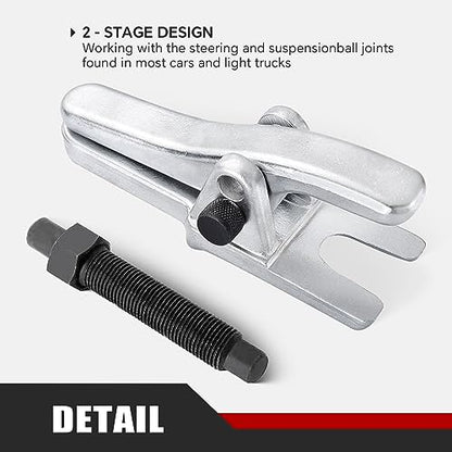 ATPEAM Universal Ball Joint Separator | Heavy Duty Remover Tool for Separating Arms, Tie Rods, and Ball Joints on Cars, Trucks, ATVs