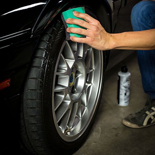 Chemical Guys Wonder Wave Durafoam Tire Shine Applicator Pads - Foam Pads for Applying Tire Dressings, Protectants, Wax, Polish and Car Detailer Products for Trucks and SUVs - 2 Pack - size: Pack of 2