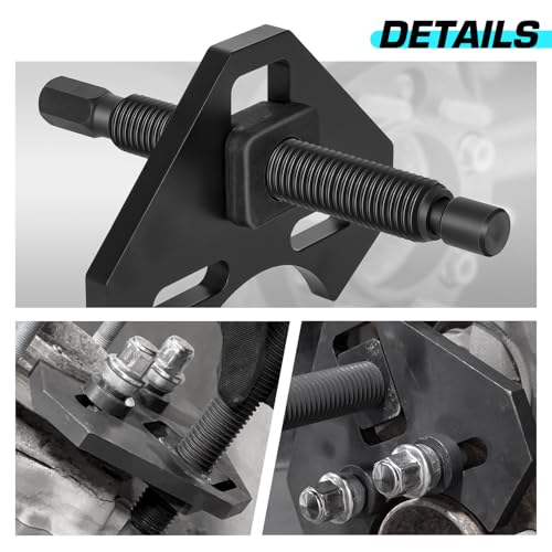 DNA MOTORING 40100 Hub Remover Tools Kit, Frozen Hub Removal Plate Tool Set Compatible with 5, 6, 8, Hub Assemblies on Trucks, Cars, TOOLS-00558