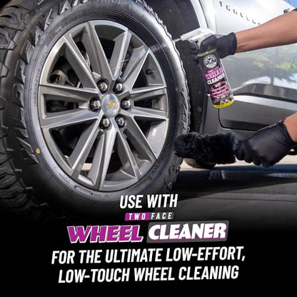 Chemical Guys, Gerbil Wheel & Rim Brush, Soft Natural Bristles, for Tires | Soft natural bristles safely clean wheels, rims, exhausts and delicate finishes on cars without scratching - size: 1 Count (Pack of 1)