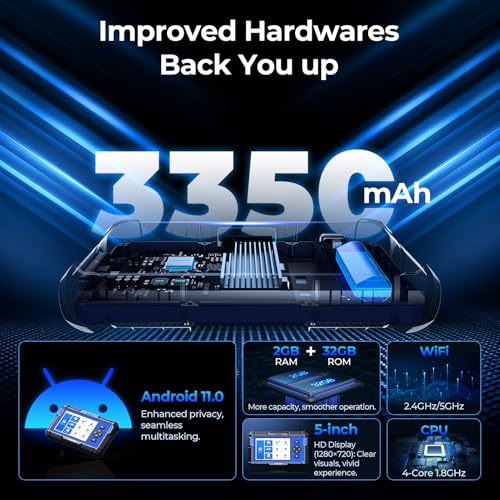 TOPDON AD600S OBD2 Scanner, 9 Reset Services, Lifetime Free Update, CAN FD | Diagnostic Tool, ABS SRS Transmission Engine Code Reader, Oil Reset, Brake/BMS/SAS/DPF/TPMS/ETS Reset, Injector Coding