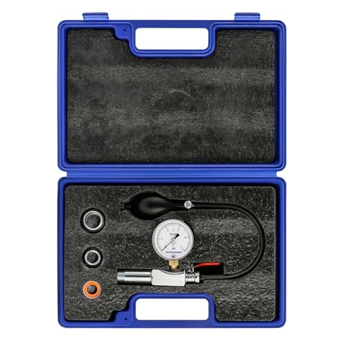 MEASUREMAN Low Pressure Gas Test Kit: Gas Line Pressure Test Kit, Gas, 0 to 5 psi, 1/2 in NPT Female - size: 2.5" 0-5psi