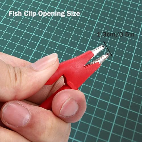 Banana Plug to Crocodile Clip Test Leads Wire Cable 12AWG | Alligator clip test probe cable 4mm Banana Plug Test Leads 5.9 ft for Multimeter and Battery Testing( X-Y 12A 1.8m) - size: 5.9ft 12AWG 2 items