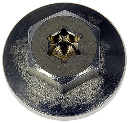 Dorman 090-948 Oil Drain Plug M12-1.75, 15mm Hex Head T45 Torx Compatible with Select Models, 5 Pack