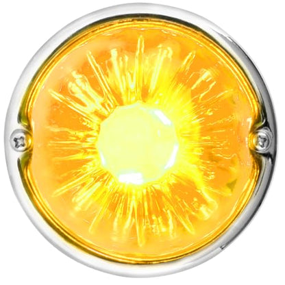 GG Grand General 92431 Stainless Steel Light Amber Watermelon Glass Lens Kit for #1156, Bulb not Included - color: Light Amber, style: 1156 Bulb Base