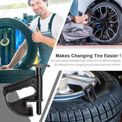 2 Pcs Tire Changer Universal Rim Pry Clamp,Durable Nylon Tire Bead Clamp | Manual Tire Bead Breaker,Hand Auto Drop Center Tool Compatible for Coats Tire Changers
