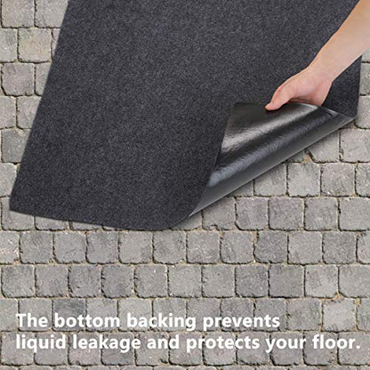 Turkey Fryer Mat,for Floor Surface/Absorbent mat Lightweight Washable Floor Mat to Protect Decks and Patios from Grease Splatter,Against Damage and Oil Stains or Grease Spills，Back Non-Slip (36”×30“) - size: 36”×30“