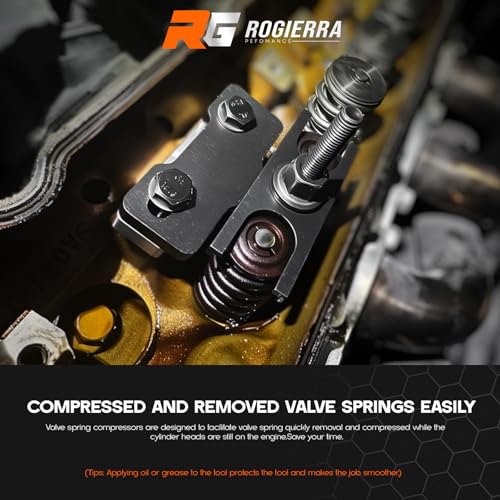 67605 Valve Spring Compressor Tool Compatible with Chevy LSX 4.8L 5.3L 5.7L 6.0L 6.2L LS1 LS2 LS3 LS6 Engine, GM Trucks, Camaro, Corvette, Trans Am, GTO, G8, CTS-V