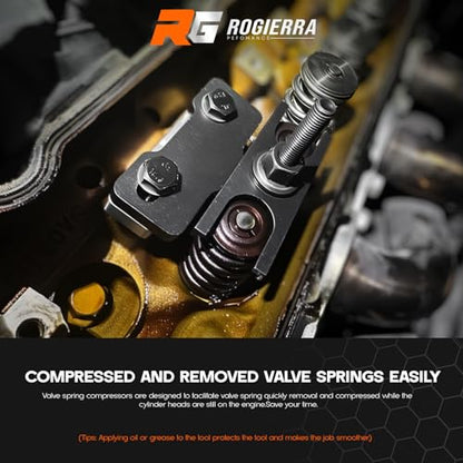 67605 Valve Spring Compressor Tool Compatible with Chevy LSX 4.8L 5.3L 5.7L 6.0L 6.2L LS1 LS2 LS3 LS6 Engine, GM Trucks, Camaro, Corvette, Trans Am, GTO, G8, CTS-V