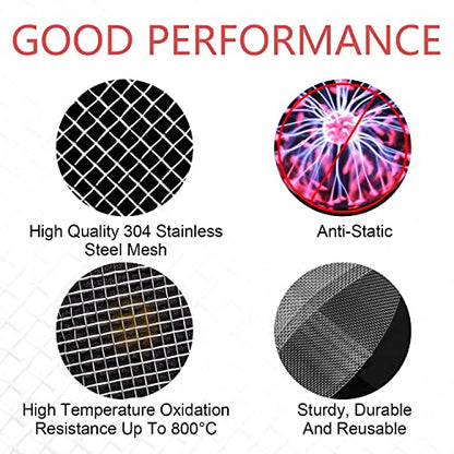 Tuklye Stainless Steel Wire Mesh Screen for Thermoplastic Repairs,Car Bumper Repair for Thermoplastic Repairs,5.9 x 7.9inch (150 x 200mm) Plastic Welding Kit 5 Pieces