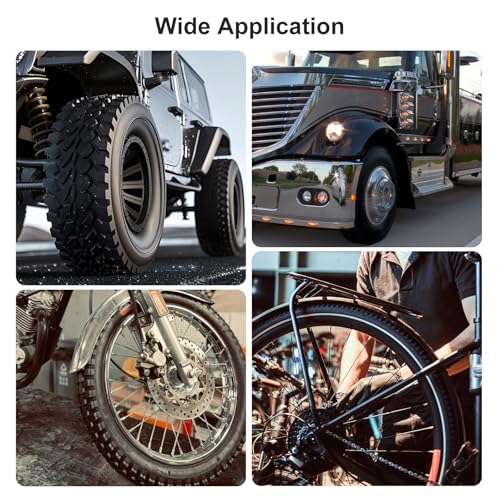 Atsafepro 200 PSI Digital Tire Pressure Gauge-2.5" LCD Display,Professional Air Pressure Gauge-4 Units Switch, 360° Swivel Head, Hold & Deflate Feature, Heavy-Duty Psi Gauges for Car, Motorcycle, Bike