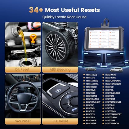 THINKCAR THINKSCAN 689 OBD2 Scanner, Bidirectional Scan Tool with 34+ Reset, 3000+ Active Test, ECU Coding, PMI, Wired Full System Diagnostic Scanner for Cars, CANFD/DOIP, FCA SGW AutoAuth