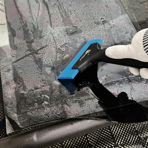 RockRose Elite 6" Cast Aluminum Squeegee – Sturdy, Long-Handle Anti-Slip Grip Precision Blade Change with Allen Wrench Professional Window Tint Application Tool-1 Unit - color: 6" Cast Aluminum Handle, size: Pack of 1