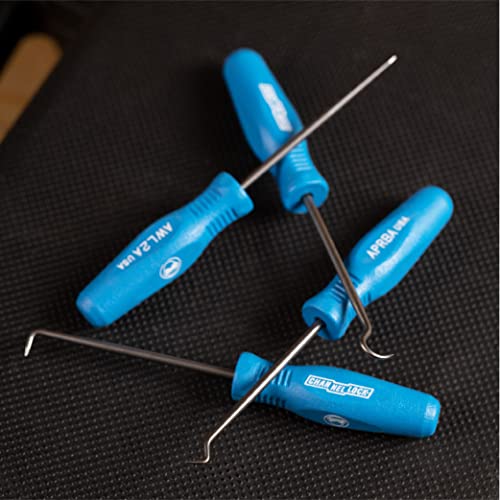 Channellock 4pc Hook & Pick Set HP-4A - Precision Mechanic Tool, Alloy Steel, Made in USA - Pack of 1
