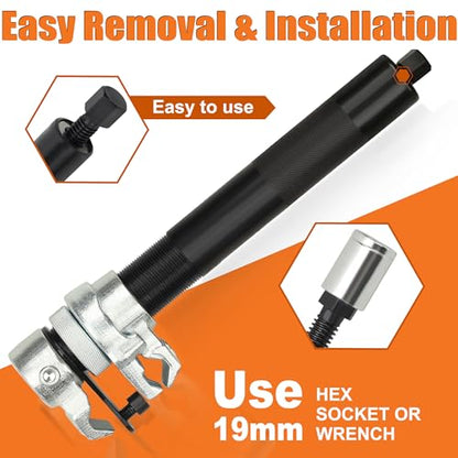 Coil Spring Compressor Tool, Heavy Duty Macpherson Strut Spring Compressor Set with Safety Bracket for Car Truck ATV UTV, 2200 LB Capacity