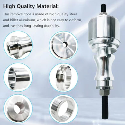 Wheel Bearing Removal Tool Fit for Commander 800 1000 Defender 800 1000 Maverick Outlander Renegade Wheel Bearings No Need for Hydraulic Presses Quick Installation and Removal