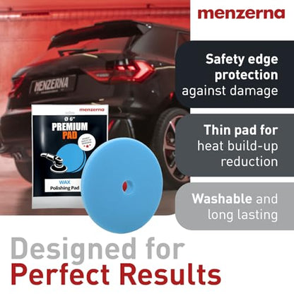 menzerna Blue Wax Foam Pad 6" / 150 mm