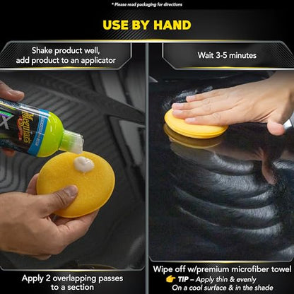 Meguiar's Hybrid Ceramic Liquid Wax, Shield Your Paint with a Residue-Free Liquid Car Wax with Advanced SiO2 Hybrid Technology and Long-Lasting Water-Beading Protection, 16 Oz Bottle - size: 16 Fl Oz (Pack of 1)