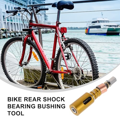 YARNOW Rear Shock Bushing Removal Tool for Mountain Bikes with Reverse Press Technology Efficient DIY Maintenance Kit for Precise Rear Shock Absorber Installation and Removal