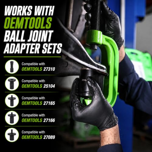 OEMTOOLS XL C-Frame Ball Joint Press Kit, Press Fit Removal for Trucks - style: XL C-Frame Ball Joint Press Kit