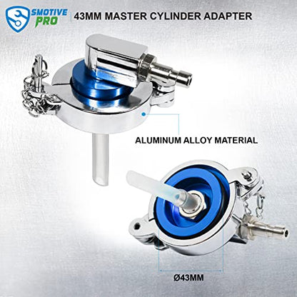 SMOTIVEPRO 43mm Master Cylinder Bleeder Adapter Compatible with Toyota and Lexus - size: 43mm Master Cylinder Adapter